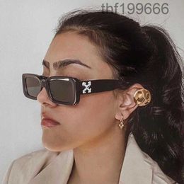 Fashion w Sunglasses New Small Box Sunglasses Ow Arrow Street Photography Hip Hop Disco Glasses Men's and Women's Trend8VXX 8VXX