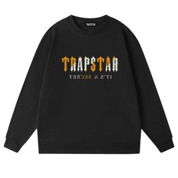 Trapstar Hoodie Designer Original Quality Mens Hoodies Sweatshirts High Street Trendy Letter For Men Women Loose Leisure Sports Round Neck Trendy