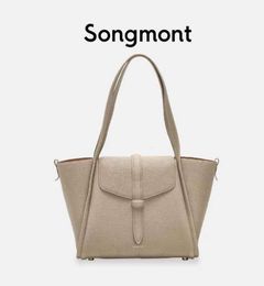 Songmont Medium Large Winged Tote Bag Small Design Vegetable Basket Series Large Capacity One Shoulder Handheld Women's Bag gs3w