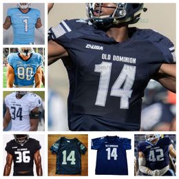 Old Dominion Football Jersey Langston Williams Grant Wilson Nicholas Malley Brock Walters Kris Trinidad custom mens women youth jerseys