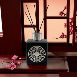 Scented Candle Vanilla Coconut Vintage Aromatherapy Rattan Diffuser Home Decor Essential Oil Infuser Fragrant-Smelling Bathroom Air Dhwyk