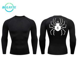 Men's T-Shirts Anime Hunter X Hunter Spider Men's Cool Dry Short Sleeve Compression Shirts Gym Sports Baselayer T-Shirts Tops Athletic Workout J240120