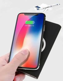 Cell Phone Power Banks 200000mAh Power Bank Wireless Portable Charging 2 USB Phone ExternalBattery ChargerPoverbankfor Iphone and Android+Free ShippingL2301
