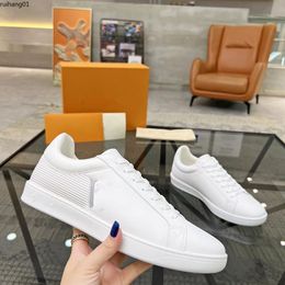 Men Shoes Sneaker Matte Cowhide Luxury Designer Matching White Same Color Outsole With The Size38-45 mjhy00018