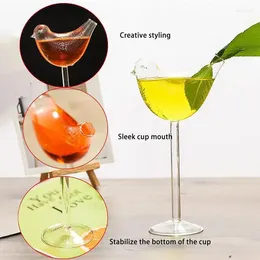 Wine Glasses Bird Shape Cocktail 150ml Champagne Tall Creative Drinking Drinkware For Parties KTV Wedding