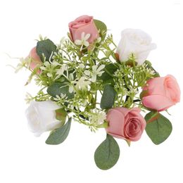 Decorative Flowers Rose Garland Holder Artificial Centrepieces For Tables Decorations