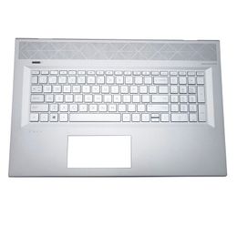 New For HP ENVY 17-BW 17t-BW TPN-W137 Palmrest w/ Backlit Keyboard L20714-001