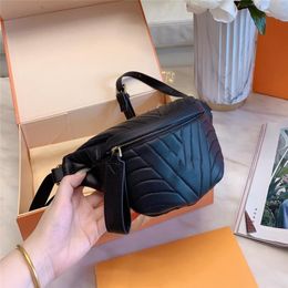 Designer Waist Bags Purses Calfskin Crossbody Bag Women Fashion Chest Pack Waist Bags Shoulder Bags Wallet Belt Bag Totes High Qua3112