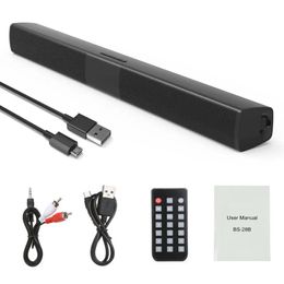 Speakers Bluelans BS28B Rechargeable Wireless Bluetooth Soundbar TV Home Theater Stereo Speaker