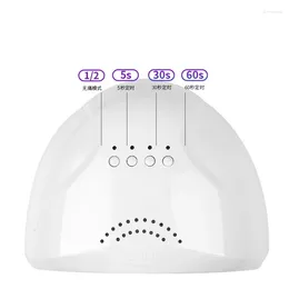 Nail Dryers 48W Dryer LED Lamp UV For Curing All Gel Polish With Motion Sensing Manicure Pedicure Salon Tool