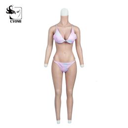 Costume Accessories C Cup 9-point with Arms Silicone Breast Forms Real Fake Vaginas Men Tights Suits for Drag Queen Crossdresser Shemale