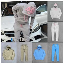 Winter Syna Word Sweatshirt Set CentralCee Cotton Plush Hoodie High Quality Solid Colour Print Synaword Sweatshirt Synaworld Hoodies Syna Tracksuit y4