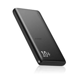 Cell Phone Power Banks 10000mAh Power Bank Ultra-thin Portable Charger For 13 Samsung Huawei External Battery 10000 mAh PowerBank