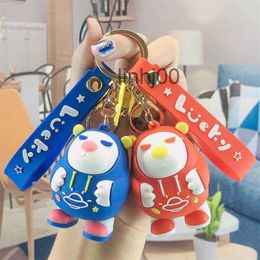 Keychains Lanyards New Cartoon Colour Bear Chain Fashion Bag Car Ring Pendant for Men and Women Animal G2210267Z59