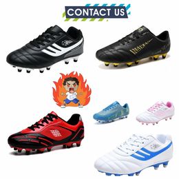 Summer New Outdoor FG Hot Blooded Battle Shoes Men's Football Shoes Gold Sun Yellow Green Air Cushion Nail Anti slip Shoes