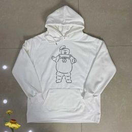 Men's Hoodies Sweatshirts Cute Cartoon Print BEAMS Hoodies Men Women Couple High Quality Simple All-match Casual Cotton Sweatshirts Tops J240120