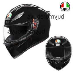 Full Face Open Agv Helmet k Motorcycle Full Helmet Sunscreen Running Helmet Men and Women Four Seasons Motorcycle Travel Summer Spring Autumn Winter KS64