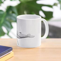 Mugs Whale Coffee Mug Original Breakfast Cups Glass Ceramic Cup