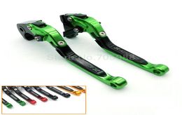 Racing Motorcycle Brake CNC Foldable Extendable Clutch Levers For Kawasaki Z1000 20072015 Z1000 SX NINJA 1000 Tourer 201120159351833