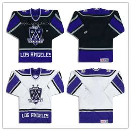 CUSTOM Customized Vintage 1999-02 LA KINGS 20 Luc Robitaille CCM JERSEY 4 Rob Blake Home Away Black White Hockey Jerseys Any Name Number S 7255 3324