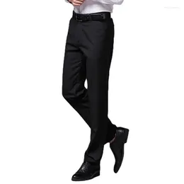 Men's Suits Korean Fashion Mens Pants Business Formal Suit Brand Slim Trousers Men Wedding Party Skinny Stretch Dress