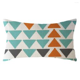 Pillow Kids Pillowcase Decor Minimalist Home Geometric Linen 30x50cm Cover Case Silk Pillowcases For Hair And Skin