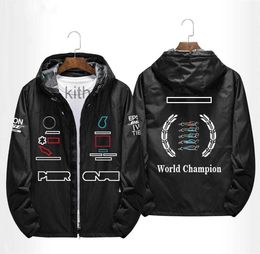 Apparel 2022 new F1 formula one jacket car fan racing suit men's and women's team zipper jacket ZTR2