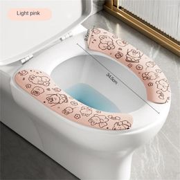 Toilet Seat Covers Paste Household Creative Adsorption Can Be Cut The Cover Waterproof Case Four Seasons Easy To Clean