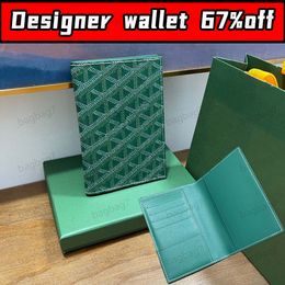 Designer 8A leather wallet women Luxury Coin Purses man passport holders idcard genuine leather Card Holder card wallet Mini Double sided purses Key Pocket