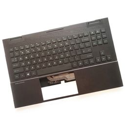 New For HP Omen 15-EN 15-EK 15-EN0013DX Palmrest Upper Case with Backlit Keyboard M00666-001