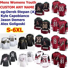 2023 S-6XL All Star Arizona Coyote Hockey Jerseys 13 Vinnie Hinostroza Oesterle 67 Lawson Crouse Kyle Capobianco Carl Soderberg Custom Stitc 1592