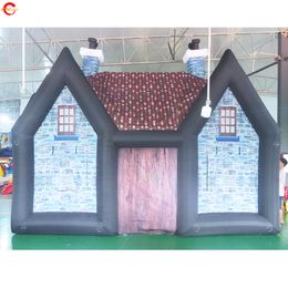 Free Ship to door Outdoor Activities 6x4x5m 19.7x13.2x16.4ft Huge inflatable pop up pub bar advertising inflatable pub castle tent pub house for sale