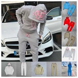 Winter Syna Word Sweatshirt Set CentralCee Cotton Plush Hoodie High Quality Solid Color Print Synaword Sweatshirt Synaworld Hoodies Syna Tracksuit y16