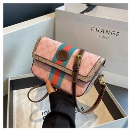 design of for women niche and the underarm is The new high-end old flower lifting diagonal cross has small shoulder square bag 70% off outlet online sale