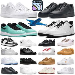 Running Shoes one 1 shoes for men women White Black Wheat Panda Reactive designer mens trainer sneakers