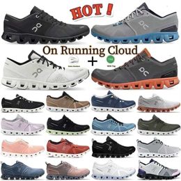 on shoe Runnings X Running Shoes Federer Men Women CushiON women clouds sneakers Workout Cross Training Shoe black white Aloe Lightw