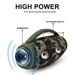 Speakers Caixa De som 100W Highpower Bluetooth Speakers Portable Outdoor Subwoofer 3D Stereo Surround Sound Column Music Center Boombox