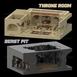 Blocks UCS Movie Scene Beast Moc Building Blocks Pit Model Room Set Technology Bricks DIY Assembly Collection Toys Xmas Gifts 240120