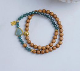 Charm Bracelets 0.6 Sandal Bracelet Matching: Guatemala Jade Maitreya Turn Calamities Into Blessings Small Brand Optimal And Positive