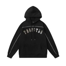 Trapstar Hoodie Designer Original Quality Mens Hoodies Sweatshirts Letter Camouflage Embroidery Hoodie Pants Trendy Casual Pullover