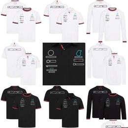 Motorcycle Apparel F1 T-Shirt Forma 1 Team Racing Shirts Fans Summer Casual Quick Dry Sports Short Sleeve Mens Jersey Top Drop Deliver Ot3Ia