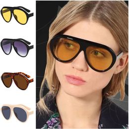 Fashion Sunglasses Unisex Frog Mirror Oversize Frame Sun Glasses Anti-UV Spectacles Eyeglasses Classic Simplity Ornamental