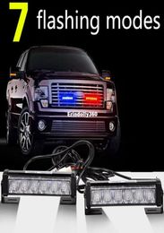 High Power 36W 12v Strobe Warning Light Bar Trailer Marker Daytime Running Lights Amber Red Blue Led Police Emergency Light5465989