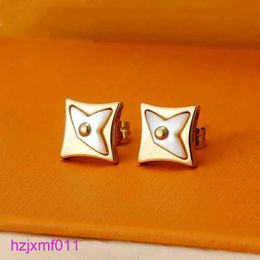 Wrxd Stud Designer Earrings for Women Charm Stainless Steel Hypoallergenic High Quality Jewellery Woman Birthday Gifts