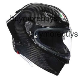 Full Face Open Italian Helmet Carbon Fibre Agv Pista Gp Rr Rossi Circuit Motorcycle Track Motorcycle Rider VKKM