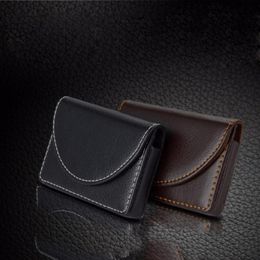 Card & ID Holders High Quality Dress Package Double Open Business Case Holder Wallet Mar282055