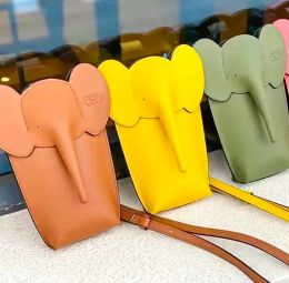 Kadın Anagram Fil Telefon Lüks Toolar Zarf Çantaları Orijin Deri Tasarımcı Erkek Omuz Debriyaj Çantaları Moda Çantası ve Çanta Açık Dış Mekan Küçük Crossbody Bag