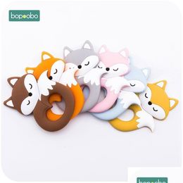Teethers Toys Bopoobo Sile Pendant For Pacifier Baby Food Grade Tiny Rod Teeth Kid Gifts Drop Delivery Toddler Dhxf9