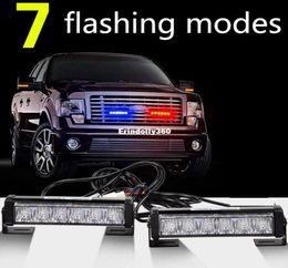 High Power 36W 12v Strobe Warning Light Bar Trailer Marker Daytime Running Lights Amber Red Blue Led Police Emergency Light3887425