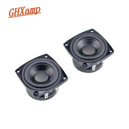 Speakers GHXAMP 2.25inch 60mm Full Frequency Speaker With Highquality 4ohm15W Rubber Edge Woven Basin 2PCS